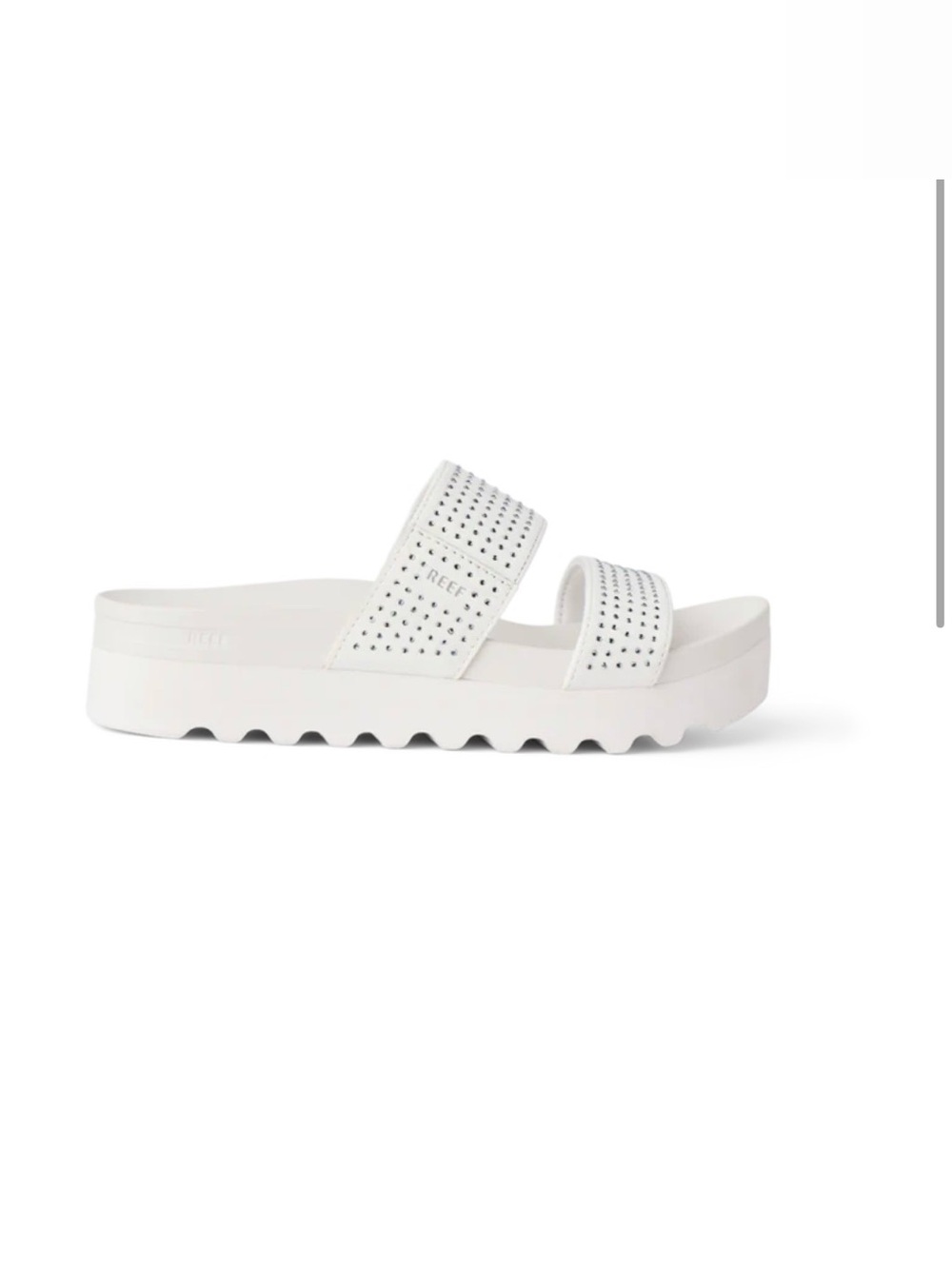 Reef white Sandals Cushion Vista Hi
Women's Arch Support rhinestone 7.5
